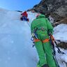 Guided ice climbing- Wallis